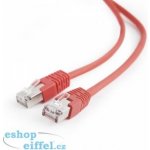 Gembird PP22-2M/R Patch RJ45, cat. 5e, FTP, 2m, červený – Zboží Mobilmania