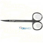CELIMED Nůžky oční 34-0515 zahnuté 12cm – Sleviste.cz