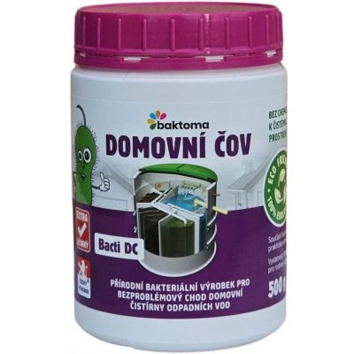 Baktoma Bacti DC Bakterie do ČOV 0,5 kg – Zboží Dáma