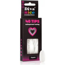 Diva & Nice Cosmetics Nalepovací umělé nehty Elegante TIPS 40