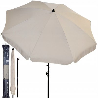 Plážový slunečník ProGarden 837125 185 cm béžový – Hledejceny.cz