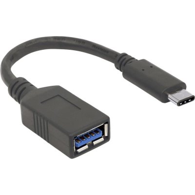 Manhattan 150712 USB 3.2 Gen1 (USB 3.0 / USB 3.1 Gen1) USB-A zástrčka USB-A zásuvka 5m černý – Sleviste.cz
