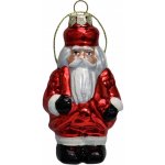 Harasim Skleněná figurka Santa 9 cm – Hledejceny.cz