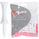 Pure2Improve 31 mm Plastic Step Tees bílá 25ks – Zboží Dáma