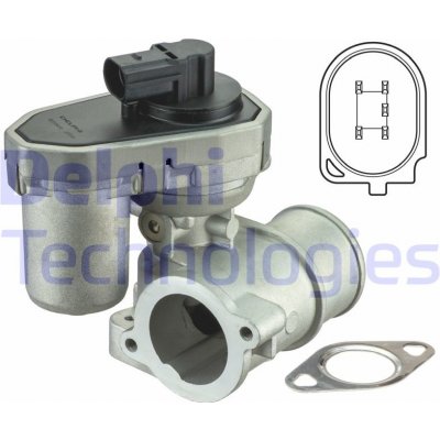 DELPHI AGR-Ventil EG10410-12B1 – Hledejceny.cz