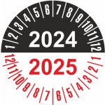 Kontrolní kolečko 06 - 2024-25 samolepící vinylová fólie 25 mm aršík 30 kusů – HobbyKompas.cz