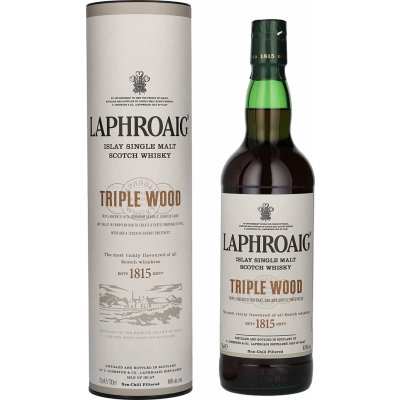 Laphroaig Triple Wood Whisky 48% 0,7 l (tuba) – Zbozi.Blesk.cz