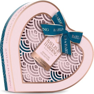 Baylis & Harding Jojoba, vanilka & mandlový olej koupelová šumivá bomba 3 x 120 g dárková sada – Zbozi.Blesk.cz