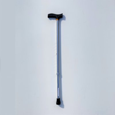 AWD Vycházková hůl ve tvaru T stříbrná – Zboží Mobilmania