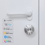 NUKI Smart Lock Pro 5. gen chytrý zámek s podporou Matter stříbrný – Hledejceny.cz