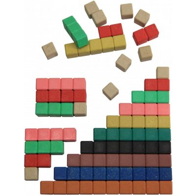 ReWood Počítací tyčky 10 barev 126 ks – Sleviste.cz