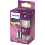 Philips 8718699763299 LED žárovka 1x2W E27 250lm 2700K teplá bílá, čirá, EyeComfort – Zboží Živě