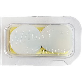 Mack's Pillow Soft® White silikonové tvarovatelné ucpávky špunty do uší bílé 1 pár