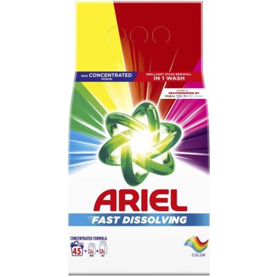 Ariel Fast Dissolving Color prací prášek na barevné prádlo 45 PD 2,47 kg