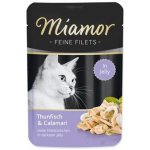 Miamor Cat Filet tuňák a kalamáry v želé 100 g – Hledejceny.cz