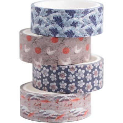 Grupo Erik Sada Velká Vlna Kanagawy Hokusai 4 ks – Hledejceny.cz