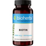 Bioherba Biotin 5000 mcg 100 kapslí – Hledejceny.cz