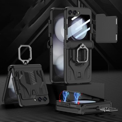 Levné Kryty Odolný GKK Brawny Armor case černý – Samsung Galaxy Z Flip 5 – Zbozi.Blesk.cz