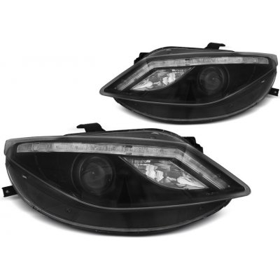 TUNING-TEC, Přední světla, SEAT IBIZA 6J, 2008-2012, DAYLIGHT LED INDICATOR BLACK