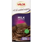 Valor mléčná čokoláda 36 % bez lepku a přidaného cukru 100 g – Zboží Dáma