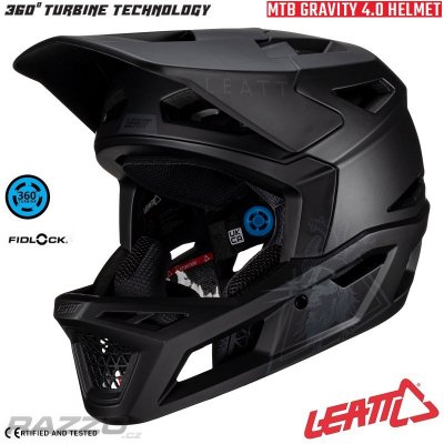 LEATT MTB 4.0 Gravity V23 Stealth 2024 – Zboží Dáma