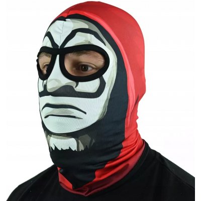 Motocyklová kukla pod helmu, maska na obličej nákrčník – Zboží Mobilmania