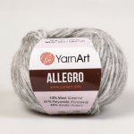 Pletací příze YarnArt ALLEGRO 721 modro-šedát, melírovaná, 50g/145m – Zboží Dáma