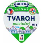 Madeta Jihočeský Tvaroh polotučný 250 g – Zbozi.Blesk.cz