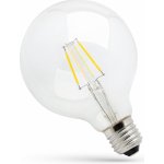 Spectrum LED LED GLOB G95 E-27 230V 4W COG Teplá bílá CLEAR stmívatelné – Hledejceny.cz