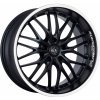 Alu kolo, lité kolo Barracuda VOLTEC 8x17 5x112 ET40 T6 matt black trim white