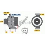 BOSCH Alternátor BO 0986047910 | Zboží Auto