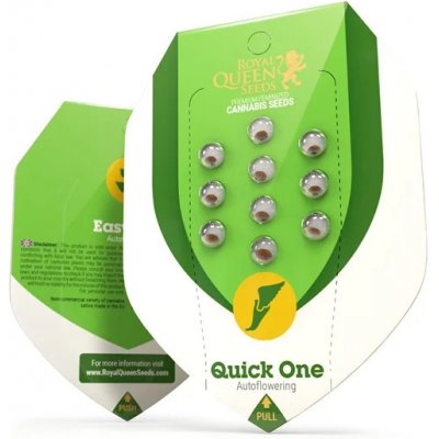 Royal Queen Seeds Quick One semena neobsahují THC 3 ks – Zboží Dáma