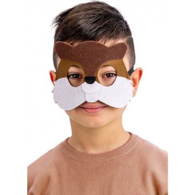 Carnival toys Maska bobr – Zboží Dáma