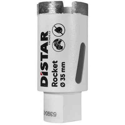 DiStar Rocket - segmentová dia korunka do dlažby a obkladu Průměr: 35mm