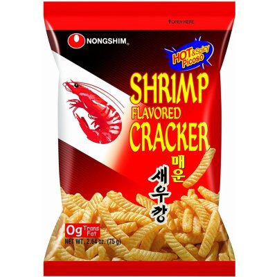 Nong Shim krevetové chipsy pálivé 75g – Hledejceny.cz