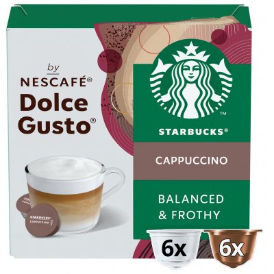 Starbucks Nescafé Dolce Gusto Cappuccino 12 ks – Zboží Dáma