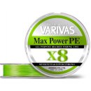 Varivas Šňůra Max Power PE X8 Lime Green 150m 0,165mm