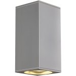 SLV BIG THEO dvousmerna venkovni stribrnoseda 230V GU10 2x50W IP44 – Hledejceny.cz