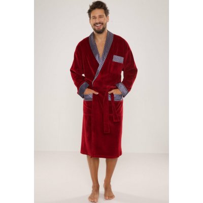 De Lafense pánský župan Bonjour 773 bordó – Zboží Dáma