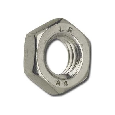 Šestihranná matice nízká ISO8675, jemný závit M20x1.5, nerez A4 (DIN439-2) (50 ks) – Hledejceny.cz