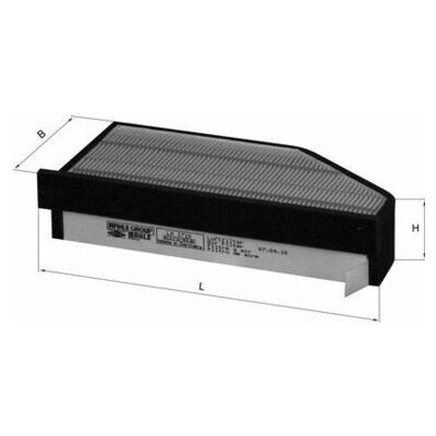 Vzduchový filtr KNECHT LX 1710 – Hledejceny.cz