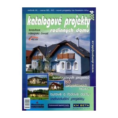 Katalogové projekty rodinných domů 2004 – Zboží Mobilmania