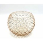 Váza 18cm - Hobnail - Ananas - meruňková – Hledejceny.cz