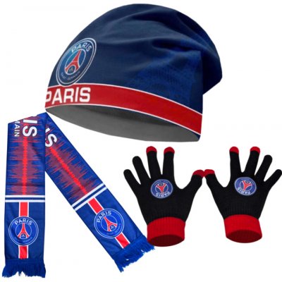 pletené rukavice a pletená čepice - Paris Saint-Germain FC – Zboží Mobilmania
