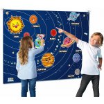 MaDe Objevuj Sluneční soustavu plstěná poznávací hra – Sleviste.cz