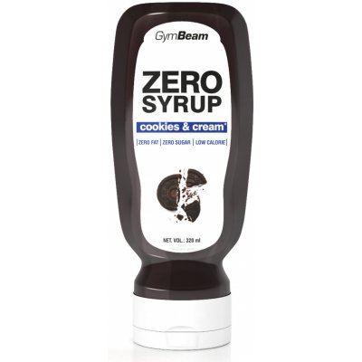 GymBeam ZERO SIRUP Cookies & Cream 320 ml – Hledejceny.cz