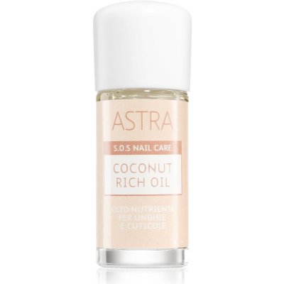 Astra Make-up S.O.S Nail Care Coconut Rich Oil kokosový olej na nehty a nehtovou kůžičku 12 ml – Zboží Mobilmania