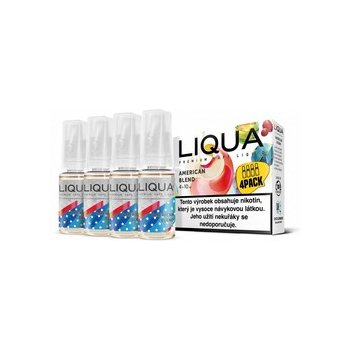 Ritchy Liqua Elements 4Pack American Blend 4 x 10 ml 12 mg