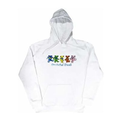 Grateful Dead Unisex Pullover Hoodie: Dancing Bears – Zboží Mobilmania