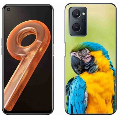 Pouzdro mmCase Gelové Realme 9i - papoušek ara 2